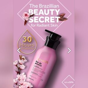 New Nativa SPA Plum Blossom Deodorant Moisturizing Body Lotion 400ml